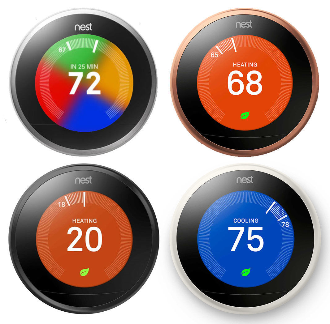 Google Nest Learning Thermostat 3rd Gen. Programmable USED