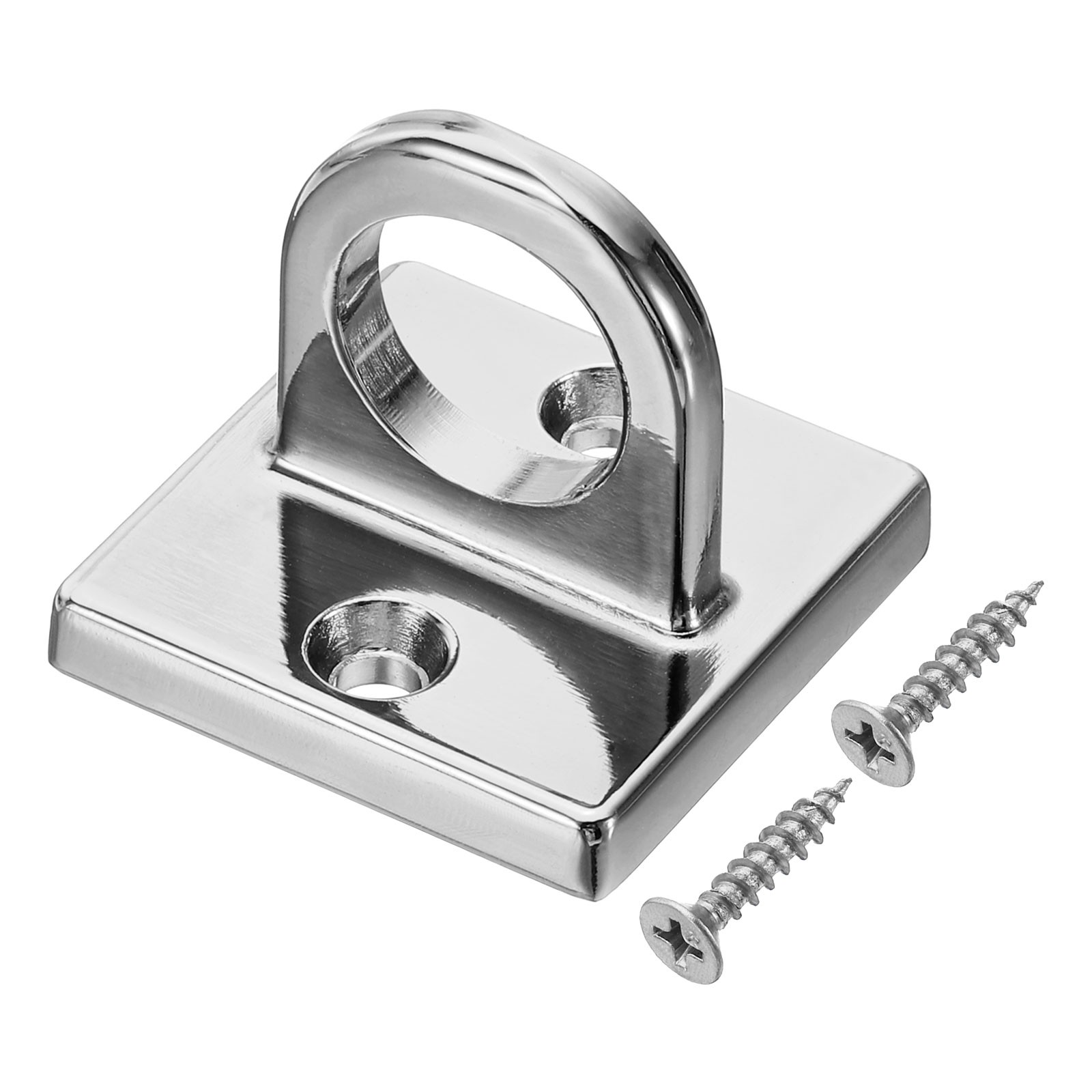 Pad Eye Plate U Hooks Metal Ceiling Hook Wall Mount Loop Hardware Ring Hooks