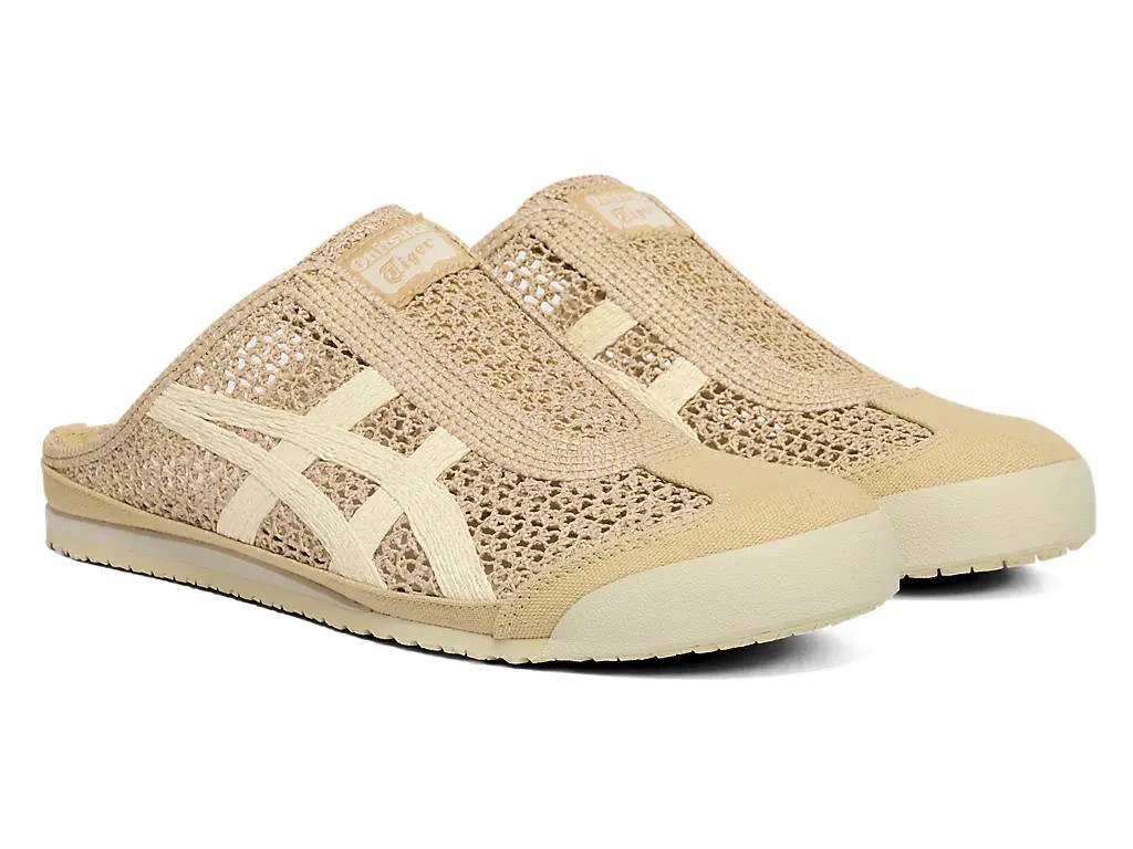 Onitsuka Tiger MEXICO 66 SABOT 1183C123 254 Natural Cream Men Unisex Clog Shoes