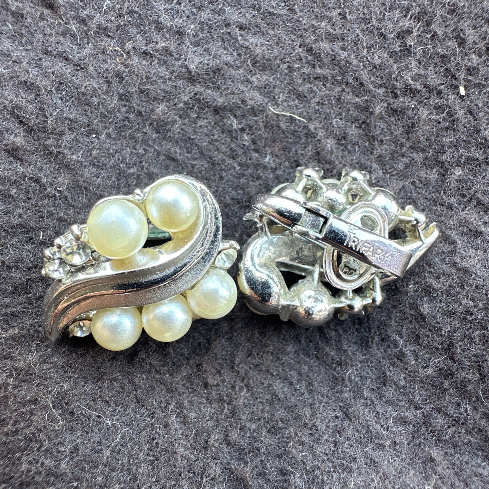 Trifari Clip-on Earrings