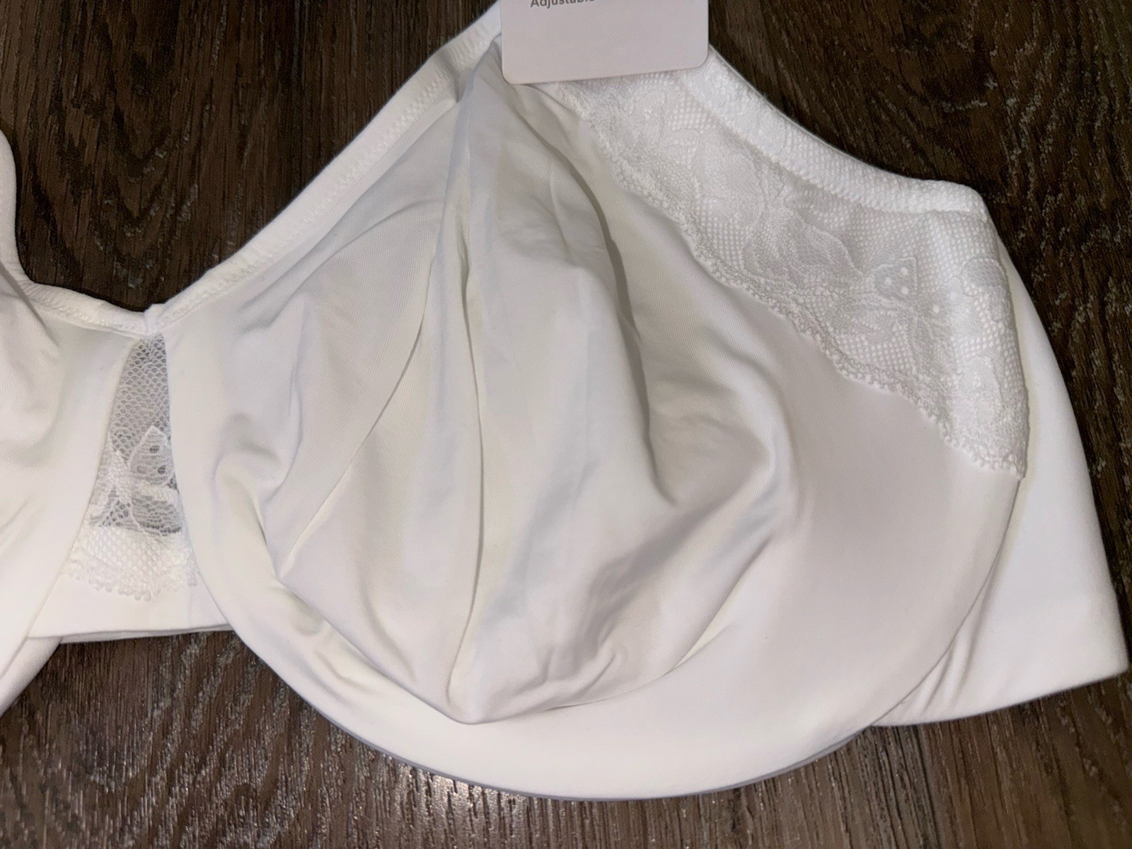 Olga ~ Women's Bra Minimizer Cloud-9 Underwire Unlined White By Warner's ~ 42DD