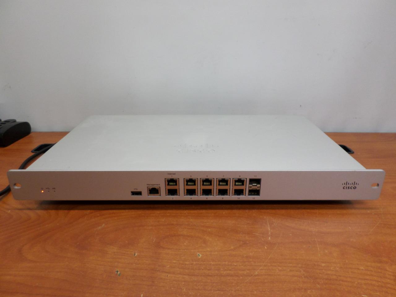 Cisco Meraki MX84 Cloud Managed Security Firewall Appliance MX84-HW (600-35010)