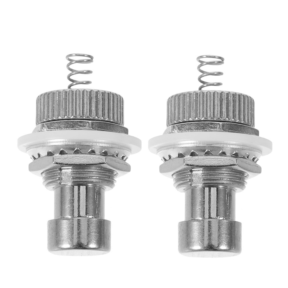 2 Pcs Guitar Effect Switch Pedal Push Button Effects Stomp Control