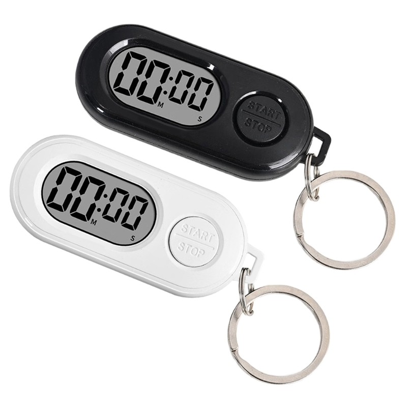 Mini Keychain Timer Digital Display for Accurate Timing Management
