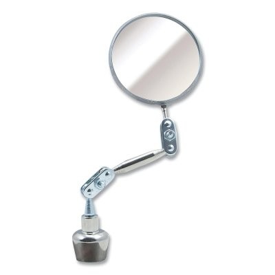 Heavy Duty Inspection Mirror, 7-1/8 in L, Magnetic Base Ullman C2X 325131011030
