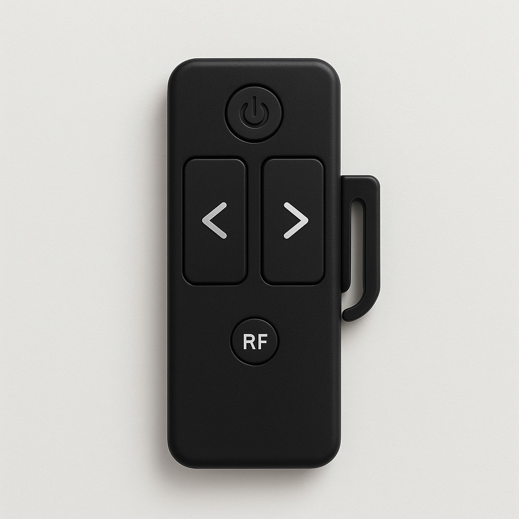 RCPT07 RF Wireless Page Turner Remote Kindle iPad eReader Hands-Free Clicker
