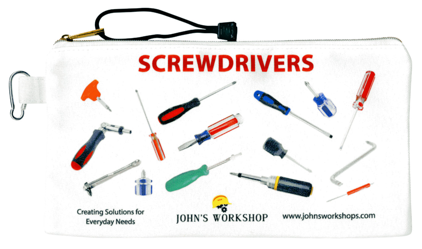 New for 2025! Introducing John's Workshop's custom-made Screwdriver Tool Bag