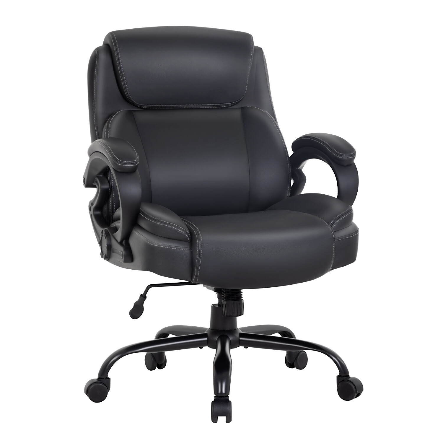 Big and Tall Office Chair Heavy Duty 400LBS Executive Desk Chair with Wide Seat