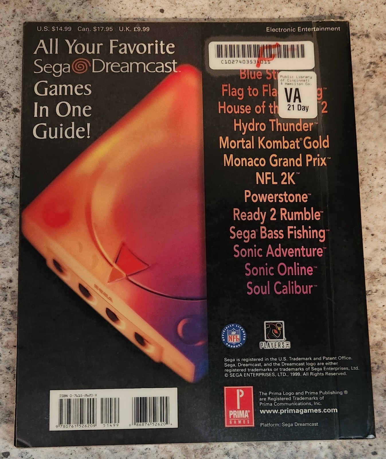 Sega Dreamcast Collection Prima's Official Strategy Guide