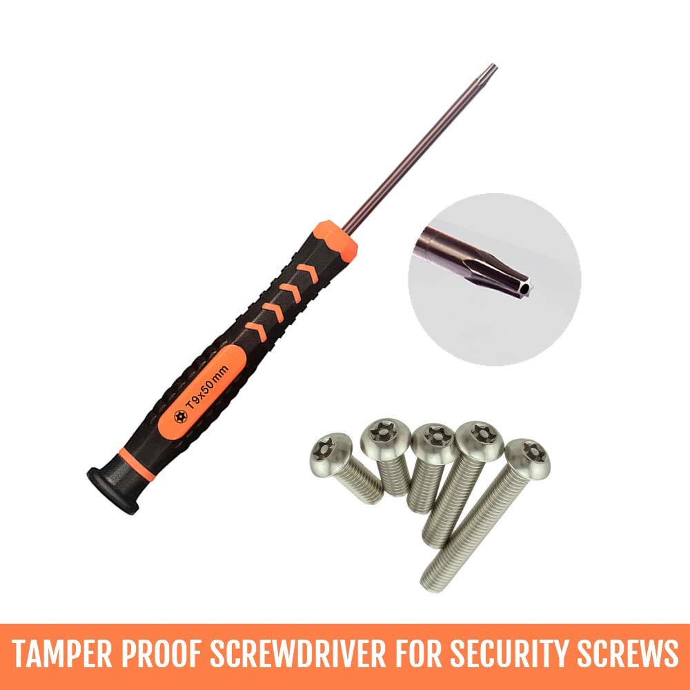 Screwdriver for Playstation 4 & 5, TECKMAN T9 Torx Security