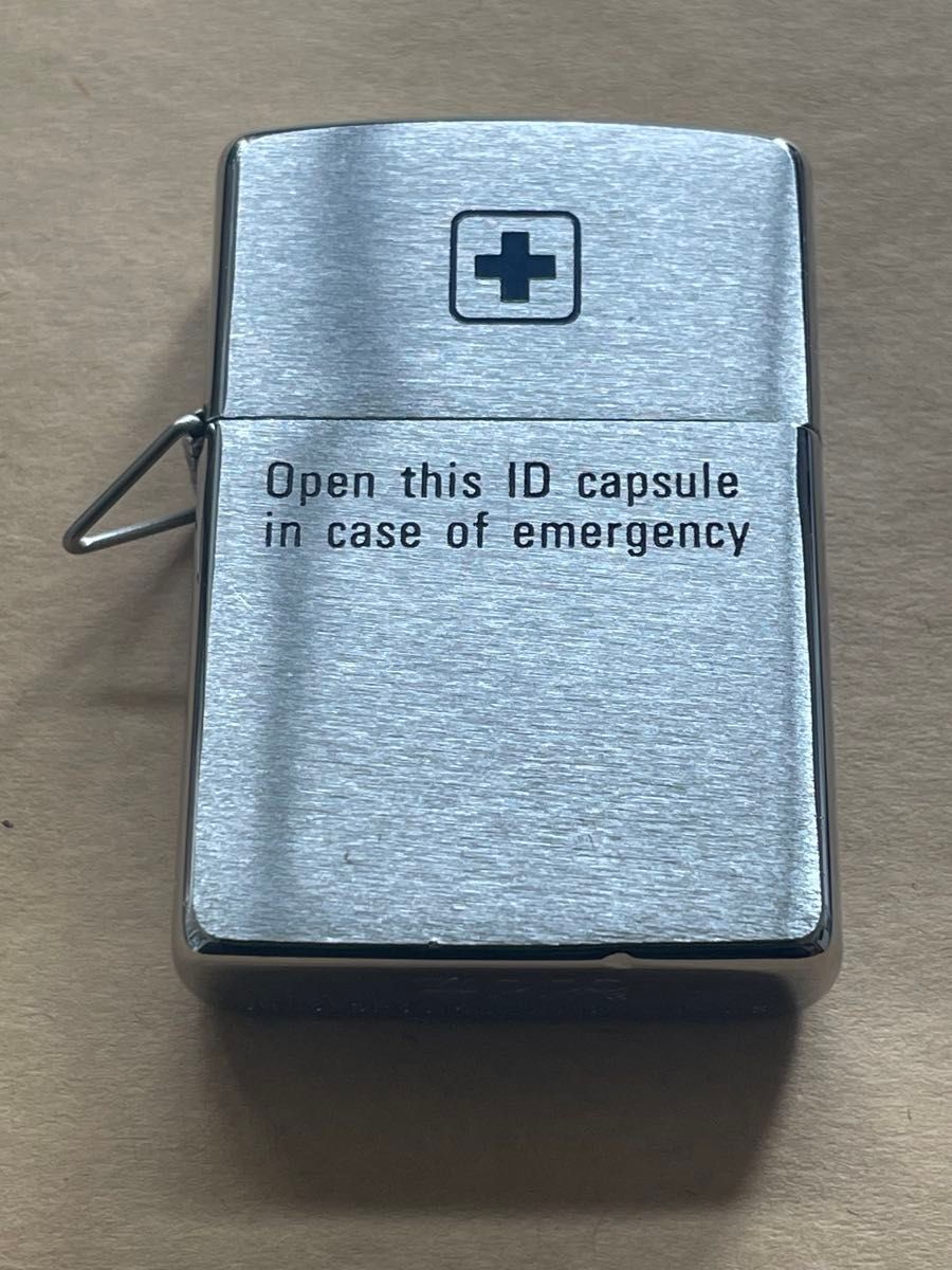 ZIPPO blue cross
