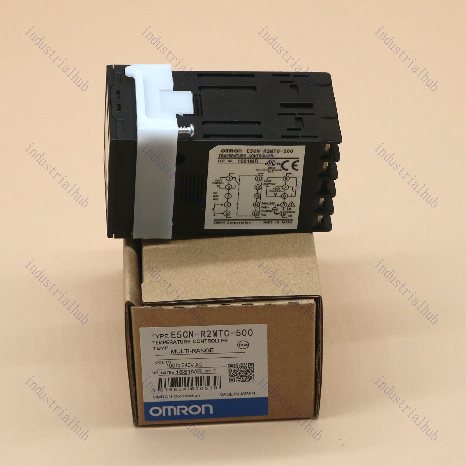 Omron E5CN-R2MTC-500 100-240VAC New Temperature Controller free Shipping