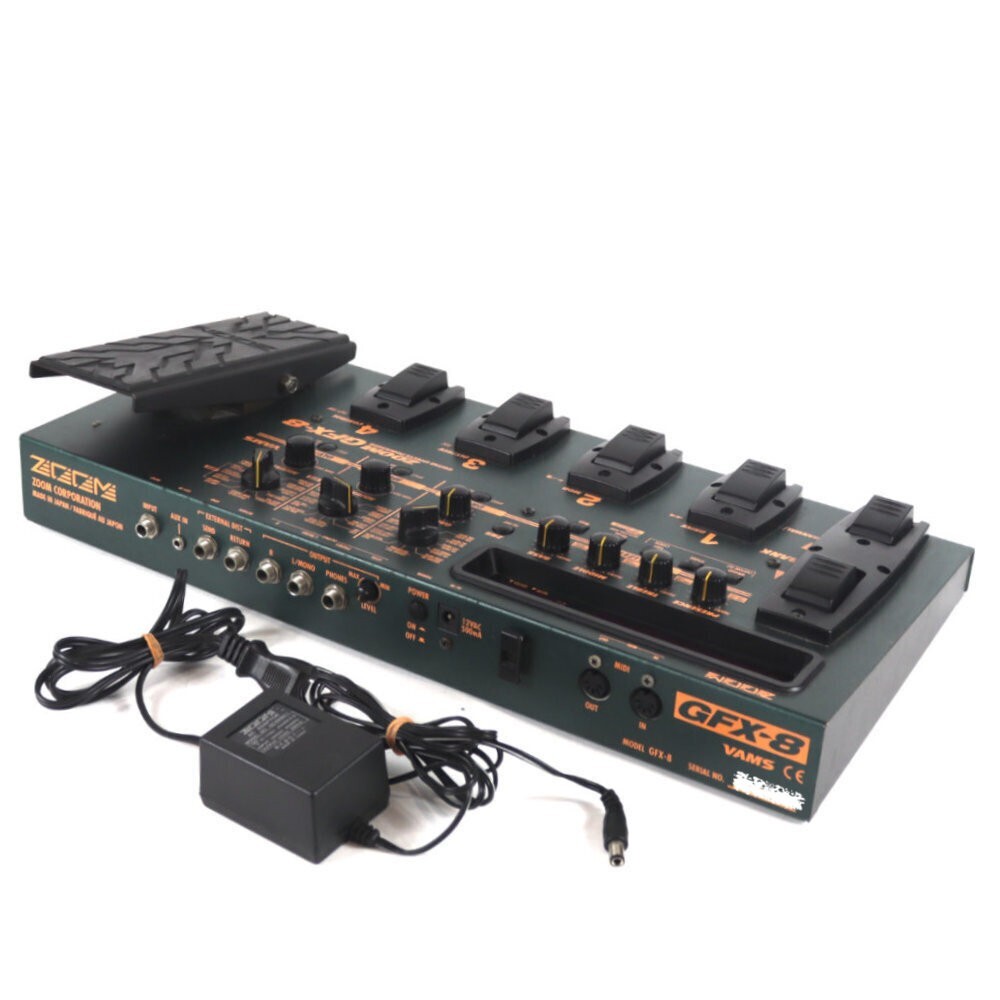 ZOOM GFX-8 Multi Effector for Guitar VAMS Green Good GP