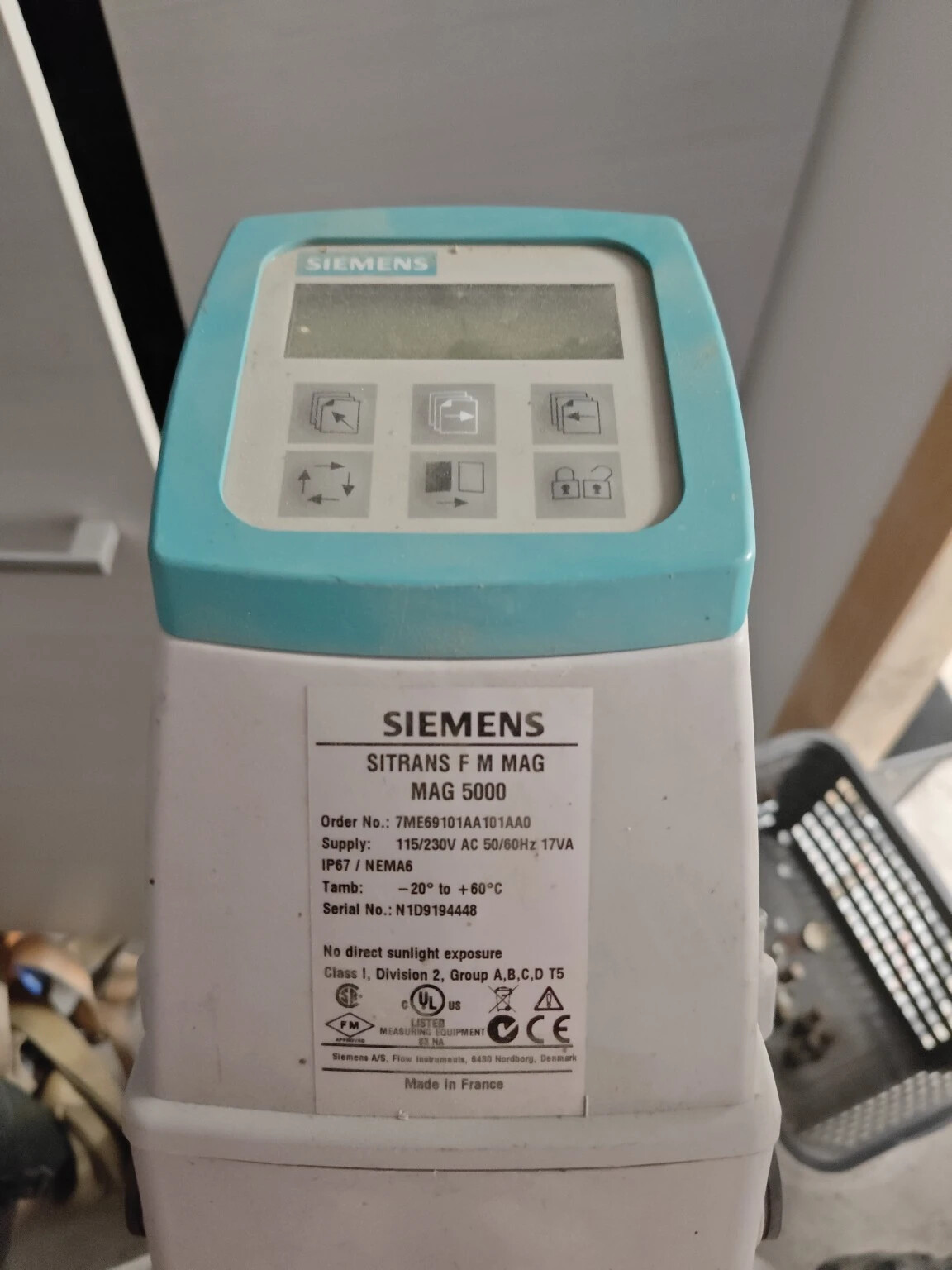 Siemens SITRANS F M MAG 5000