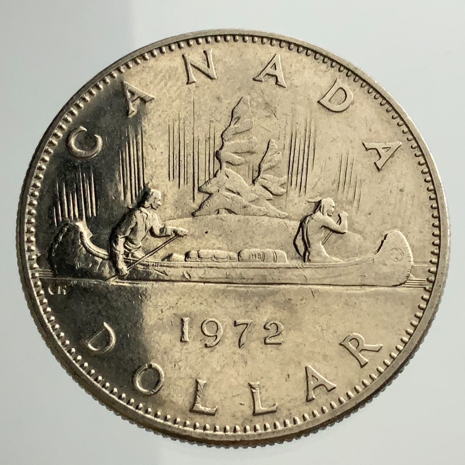 1972 Canada One 1 Dollar Coin KM# 76.1 JJ026