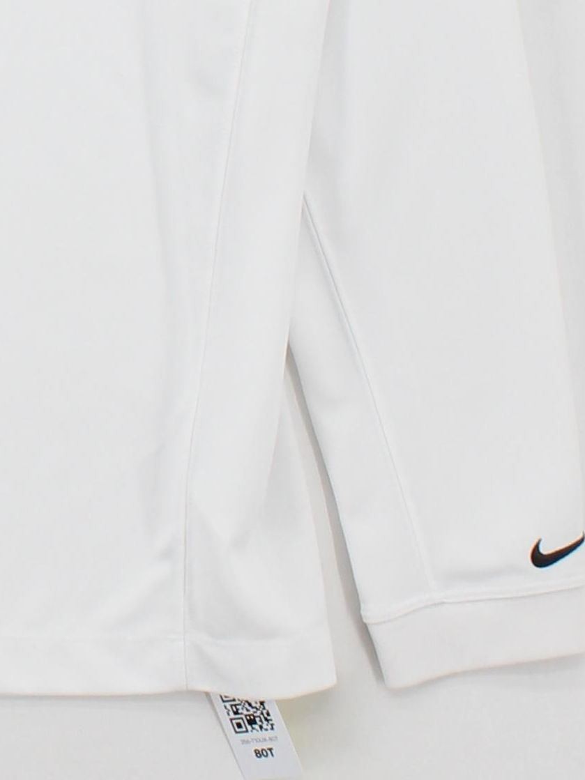 Nike Men's Polo M White 100% Polyester Collared Basic