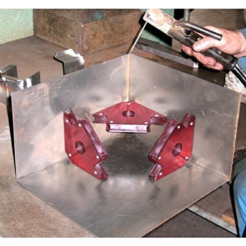 X-Large 5" Angle Welding Magnet Support Jig Holder (4-Pack)