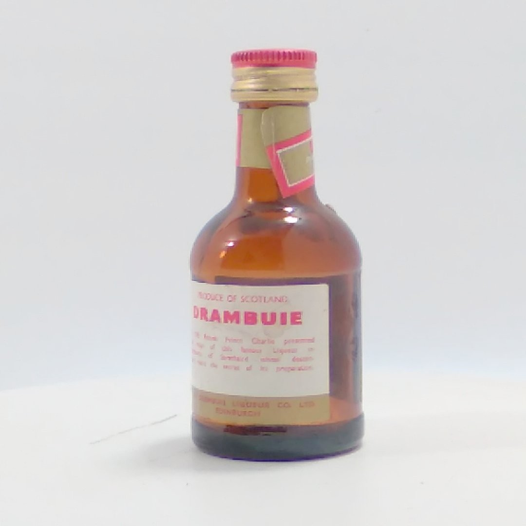 Drambuie Liqueur Scotland Miniature Empty Bottle