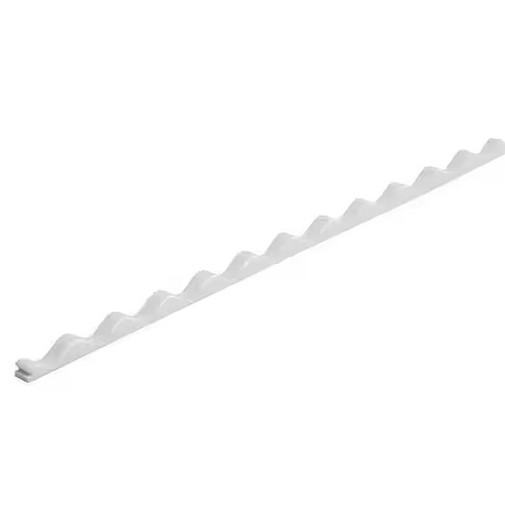 36 in. Horizontal White Foam Roof Closure Strips (5-Pack)
