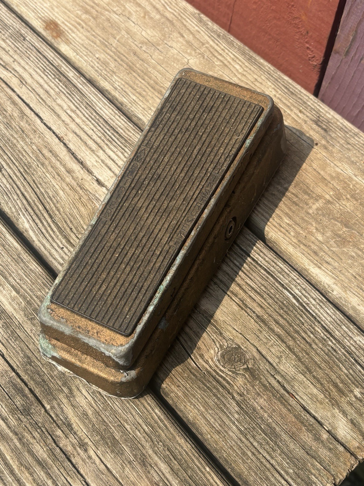 Cry Baby Wah Wah Pedal 70s Vintage Thomas Organ Co 95-910511 Original Untested
