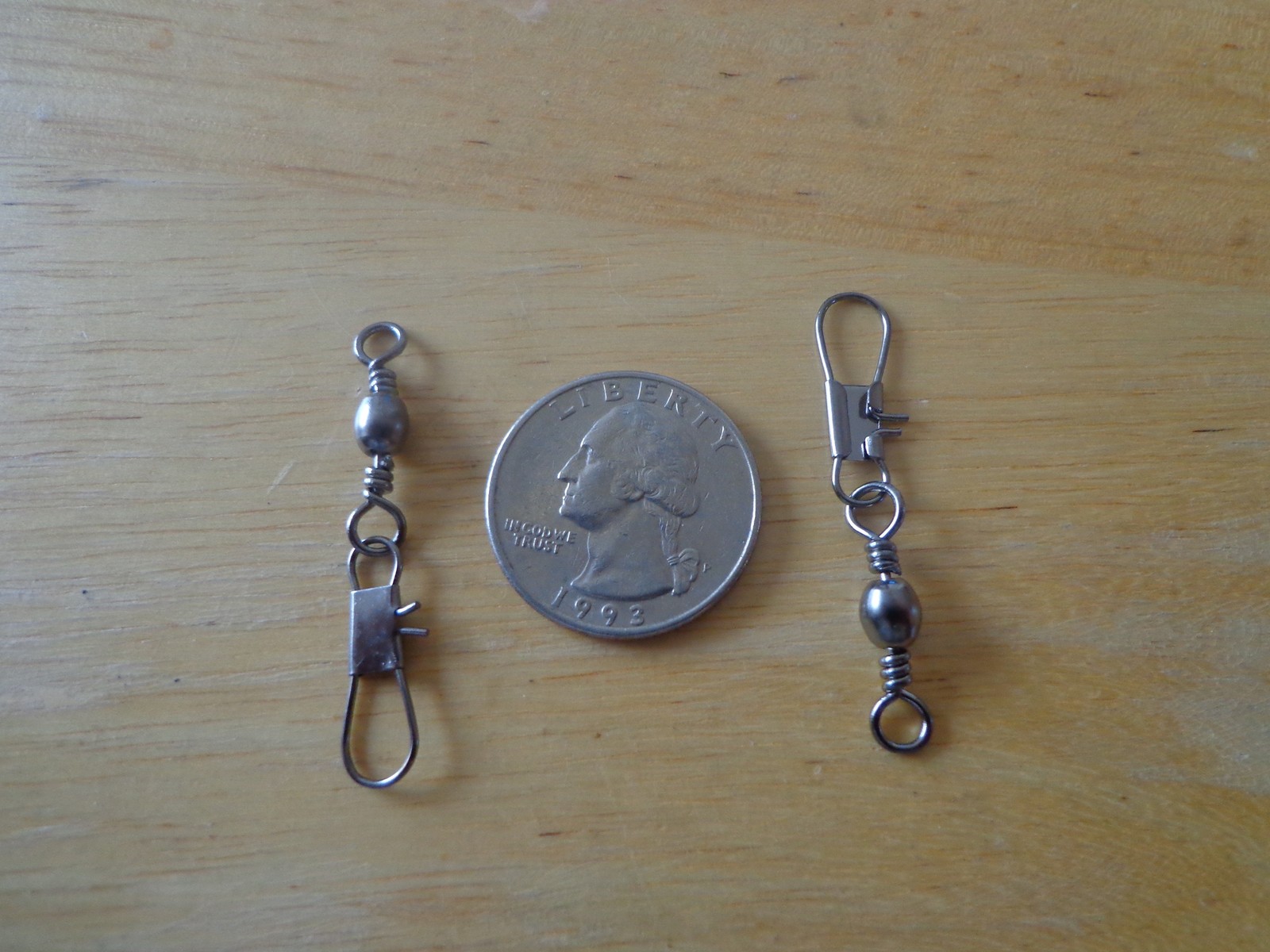 500 #5 Barrel Swivel w/ Interlock Snap Black Nickel Finish Great for A-Rigs Fish