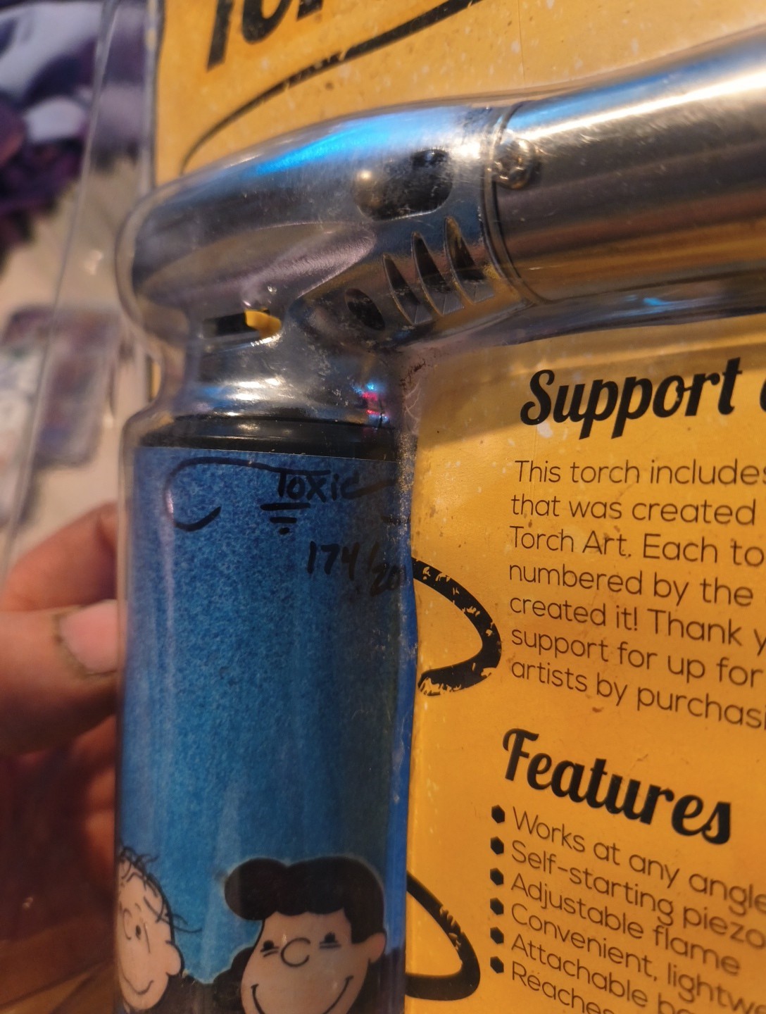 ErrlyBird Torch Art Butane Torch Signed