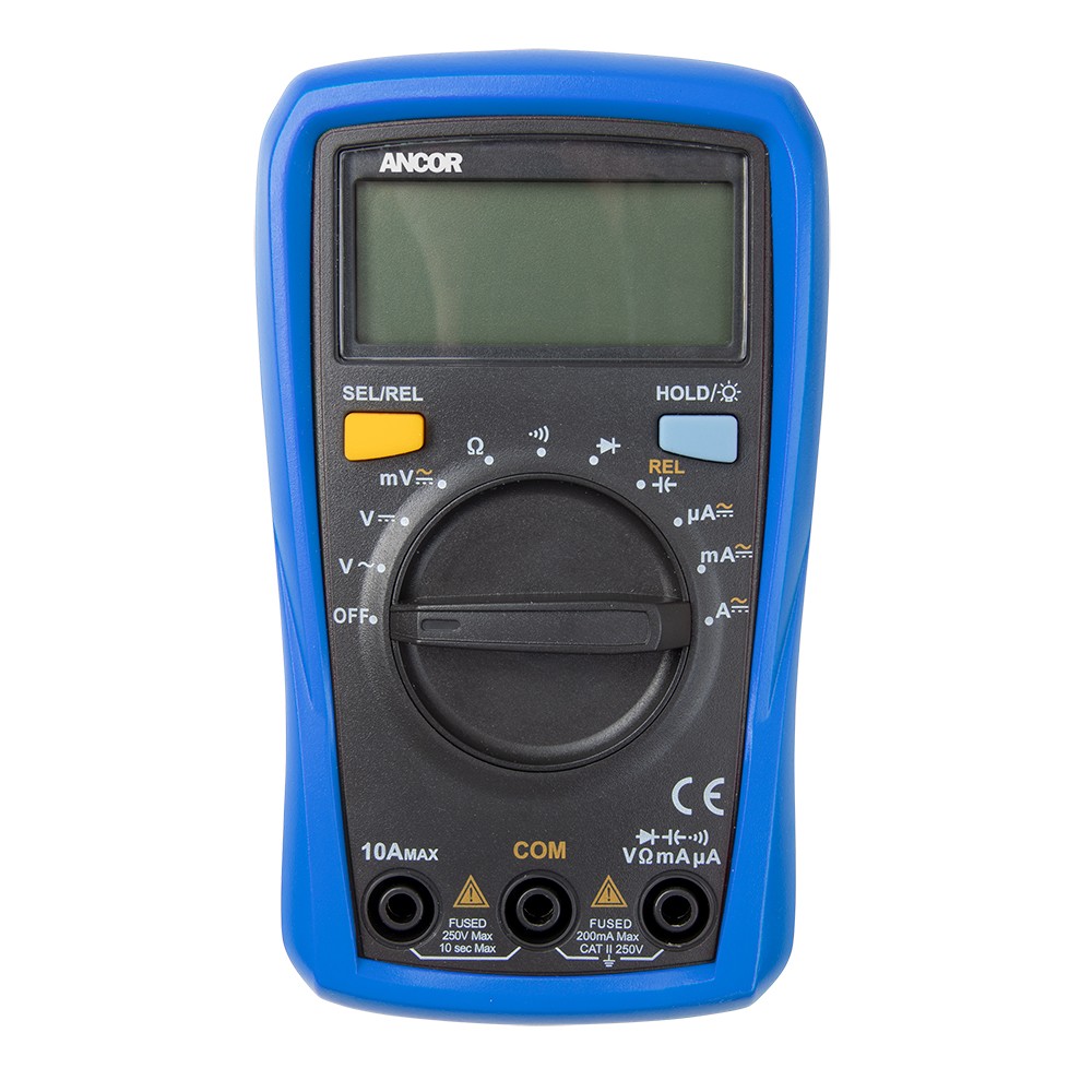 ANCOR MARINE GRADE PRODUCTS 703072 8 Function Digital Multimeter