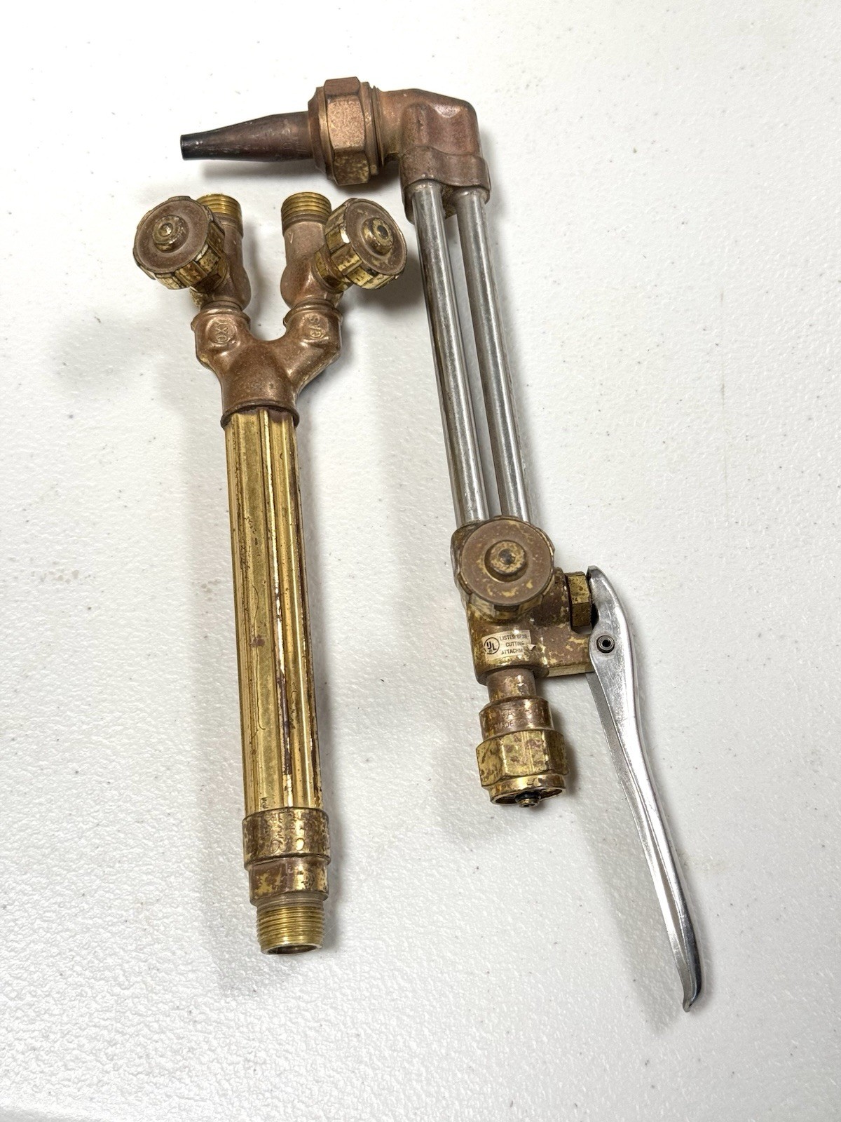 Victor Cutting Welding Torch Set Lot  CA250 Attachment WH 260C Handle