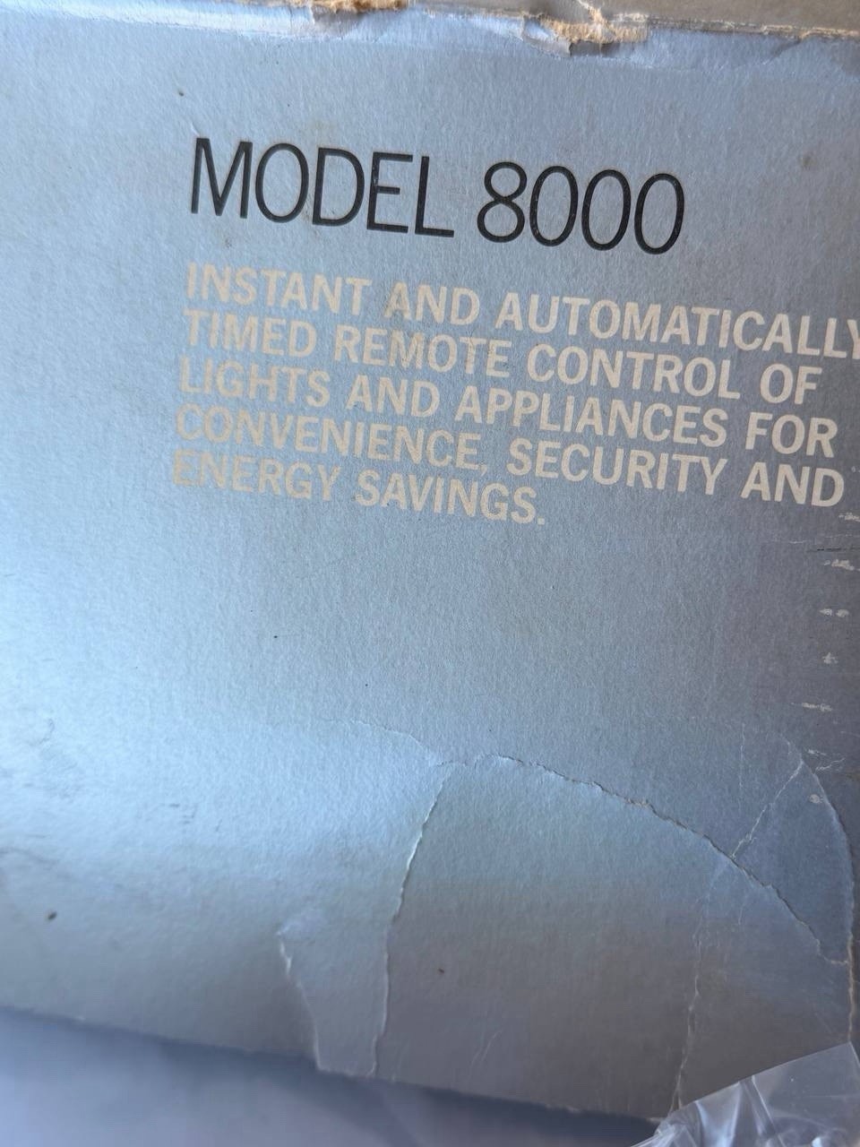 Anova Control Center – Model 8000 (Vintage Home Automation System)