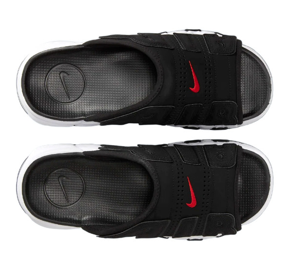 Nike Air More Uptempo Slide Black White FJ2707-001