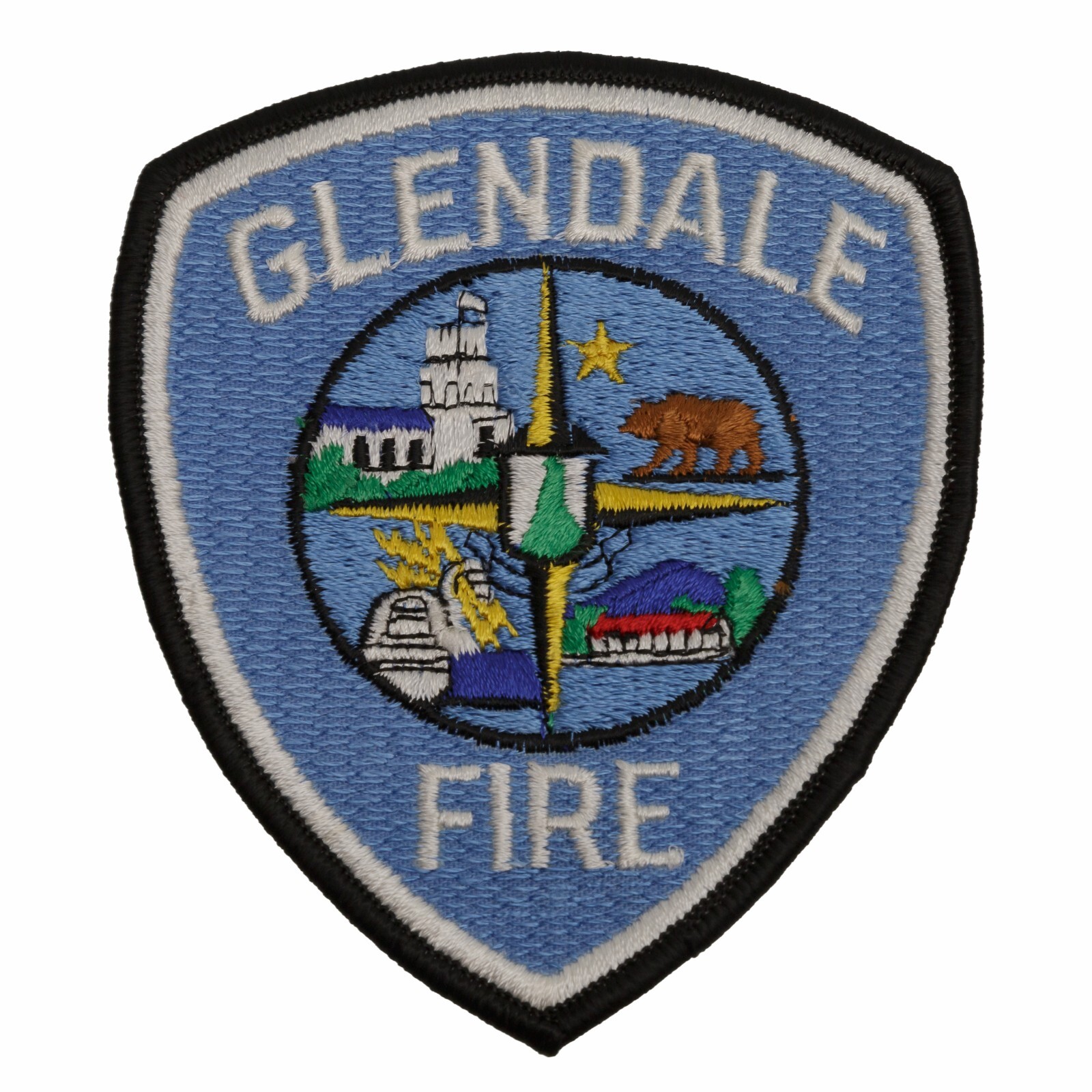Glendale California Fire Department Firefighter Rescue Collector Patch