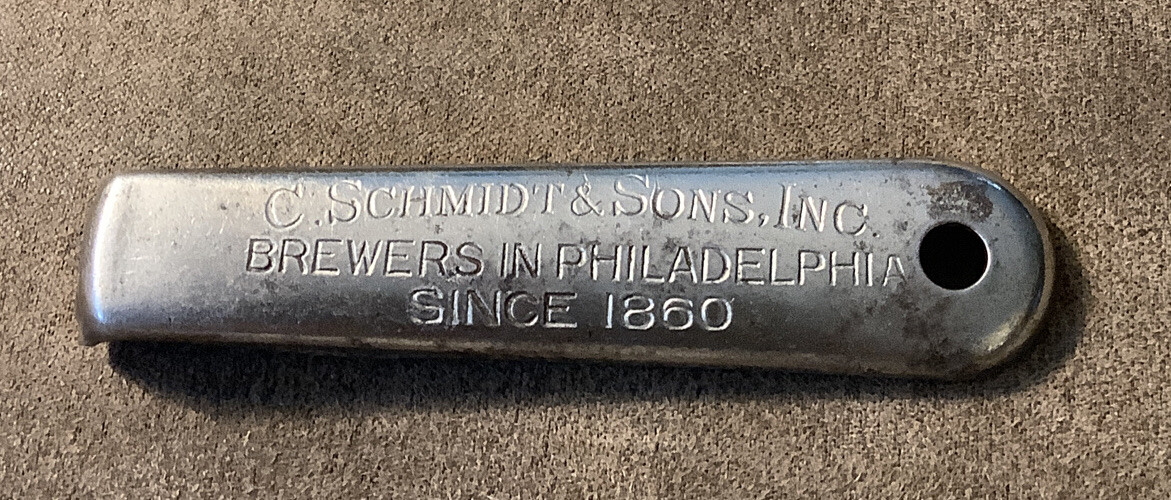 C. Schmidt & Sons Inc Bottle Opener Brewers In Philadelphia Since 1860
