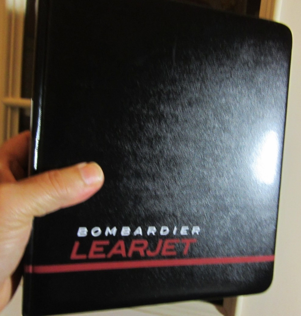AIRCRAFT MANUAL BOMBARDIER LEAR 60 PILOTS MANUAL