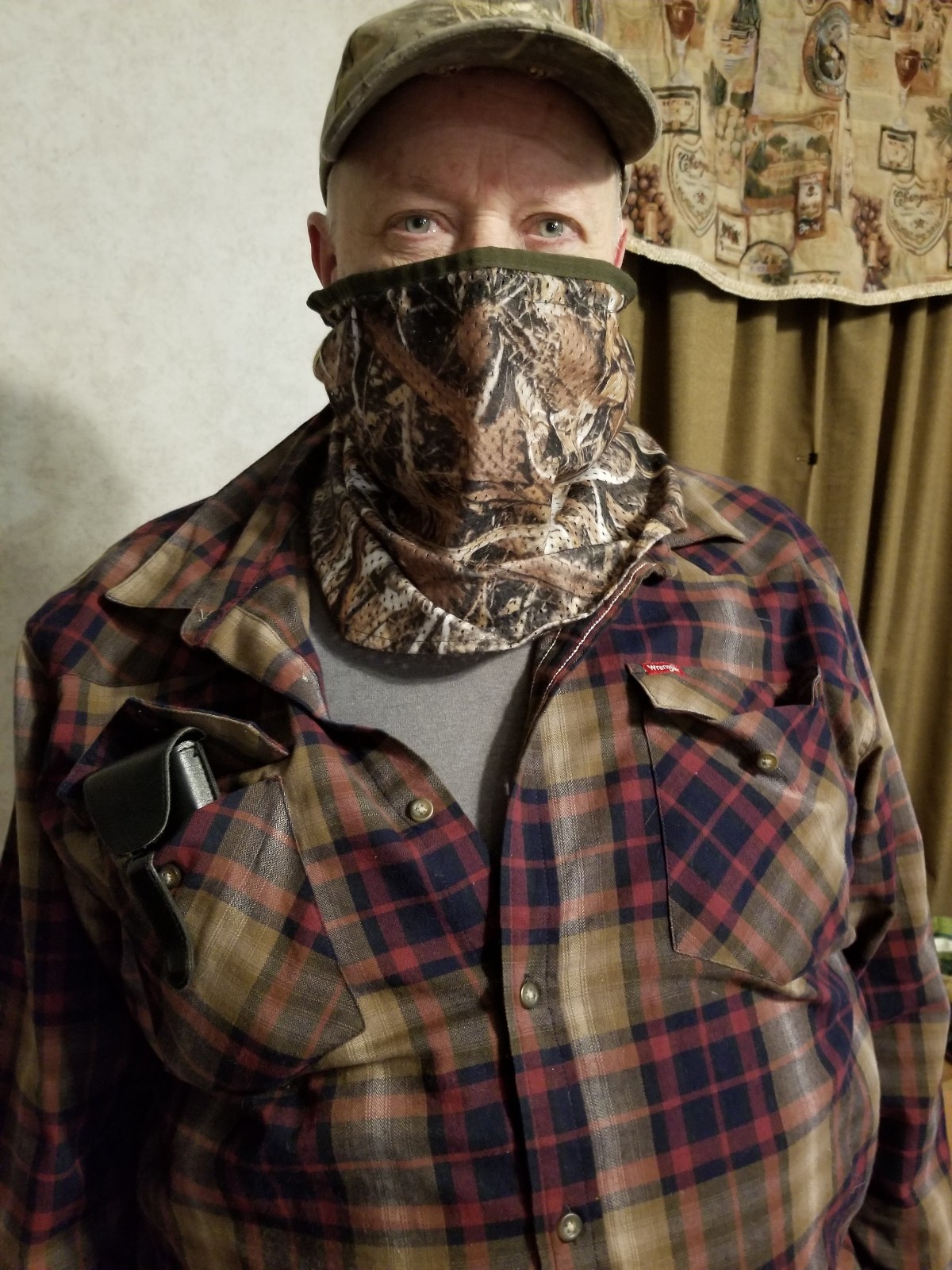 Turkey Camo Face Mask