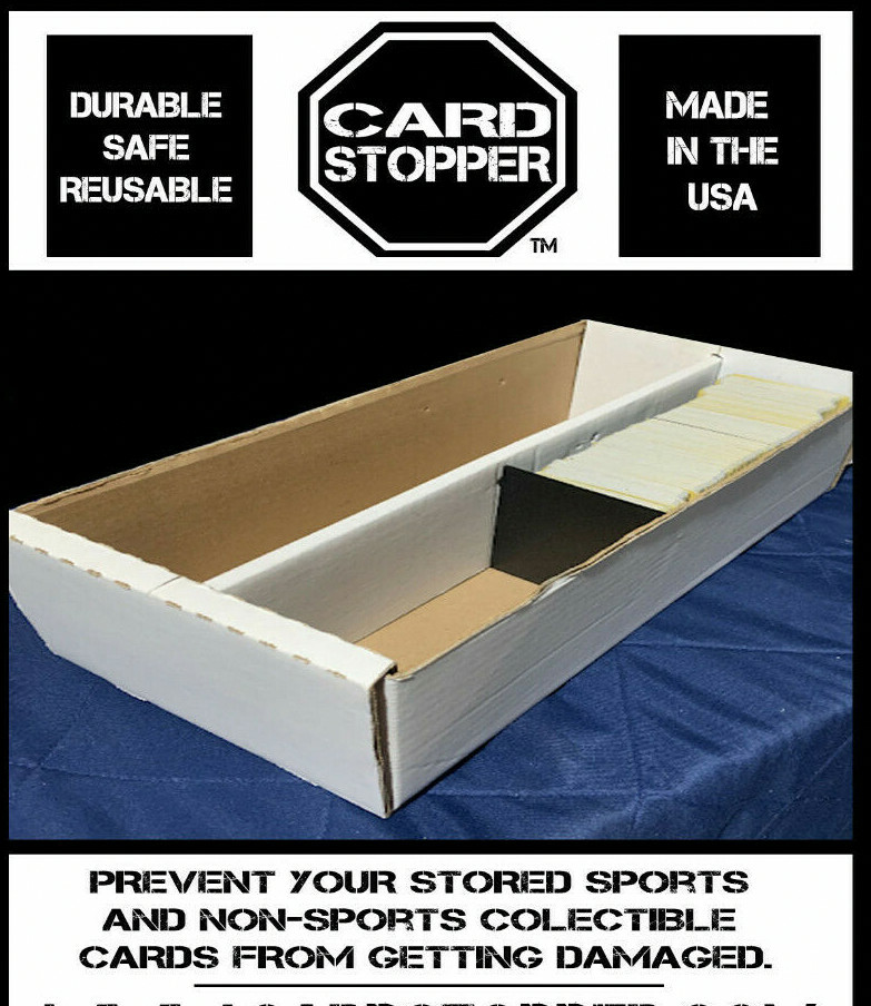 Card Stopper 2 Pack Horizonal  Non-Sports, Sports Storage, Free Shipping Pokemon