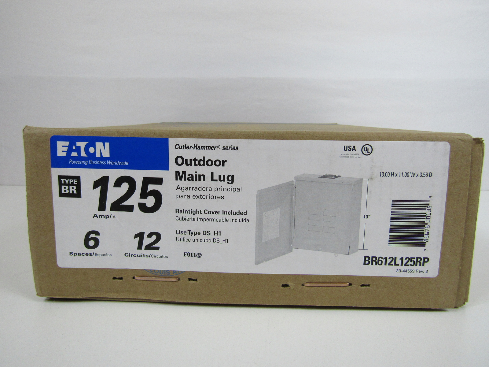 Eaton BR612L125RP Loadcenters and Panelboards