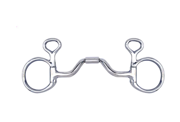 Stainless Steel Driving Bit – Ported Mouth Liverpool Butterfly Horse Bit