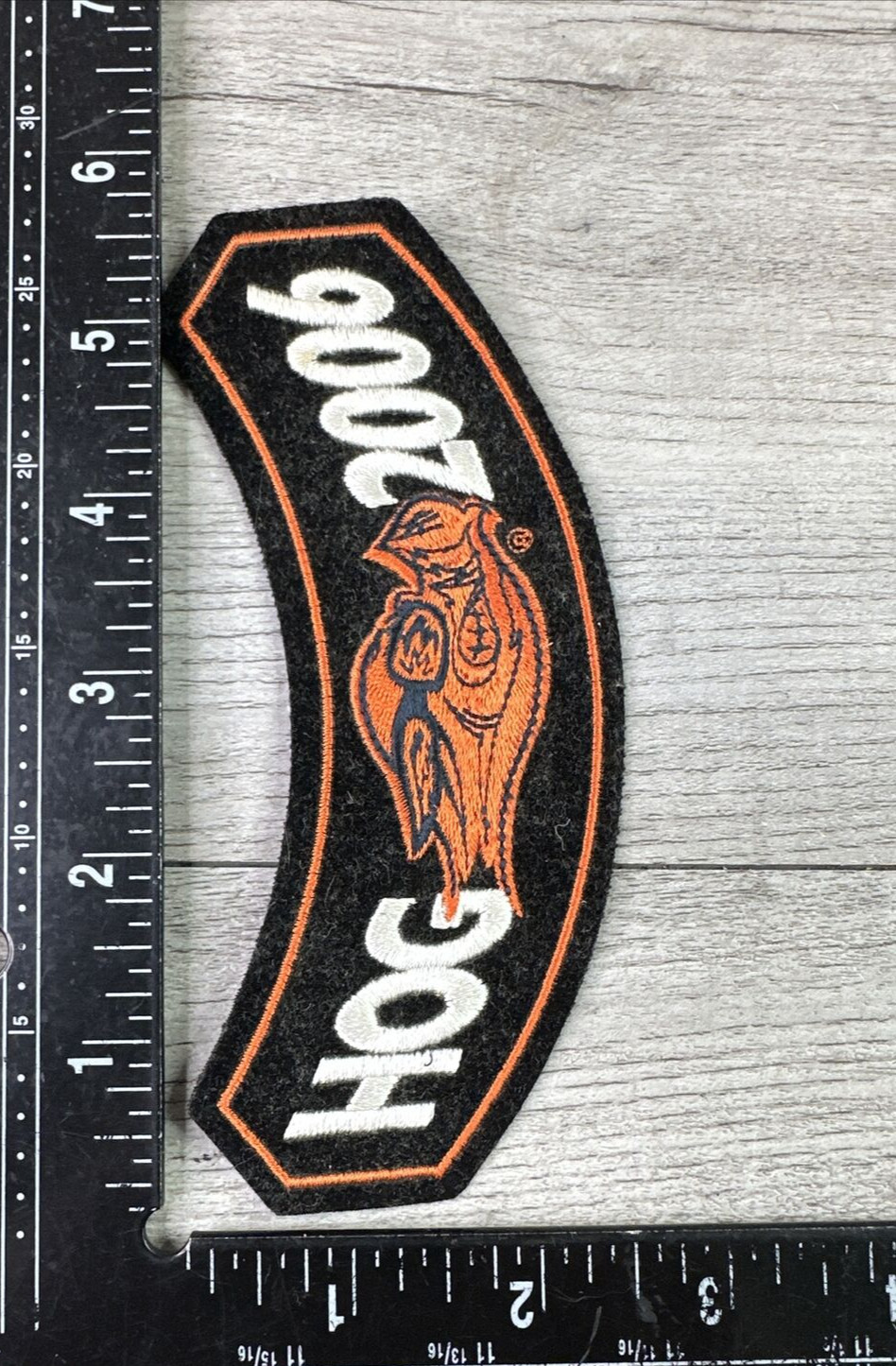 2006 Harley Owners Group HOG Rocker Motorcycle Biker Patch