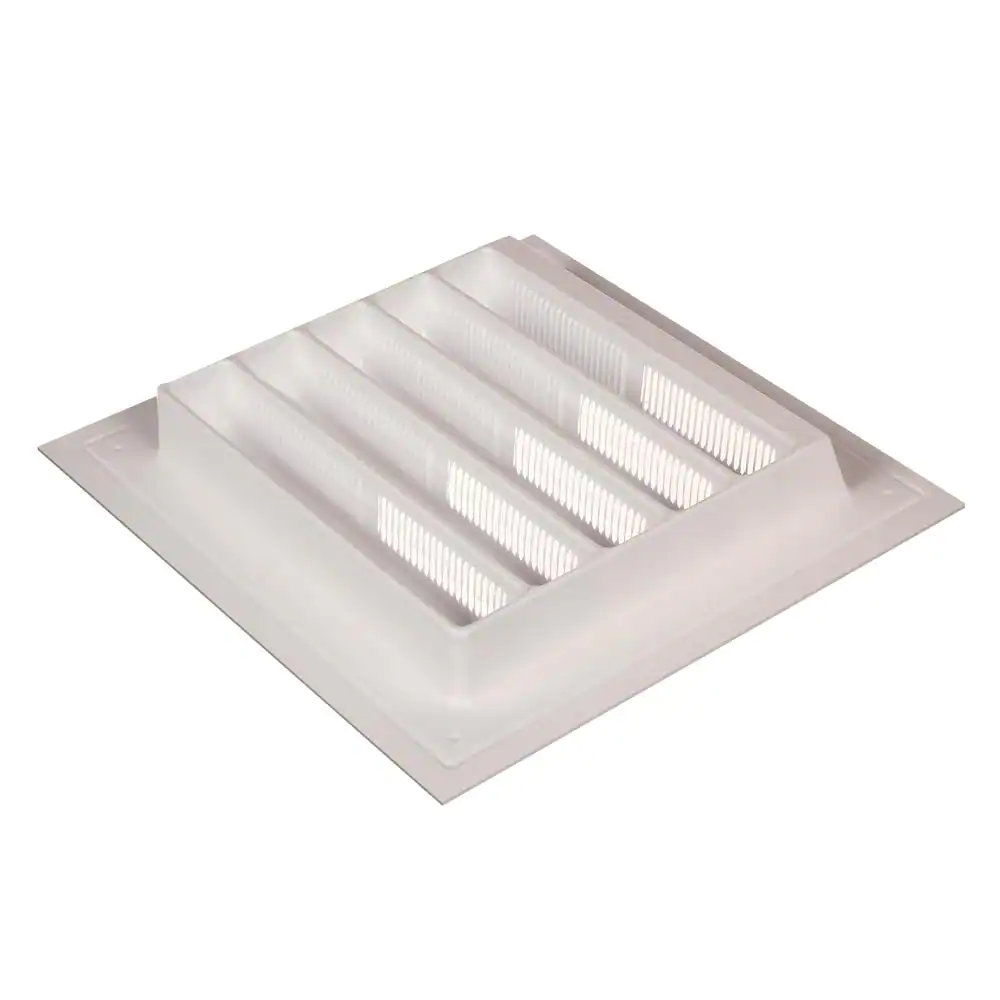 Wall Louver Static Vent Thermoformed Plastic18inx24in Sleek Design Intake Exhaus