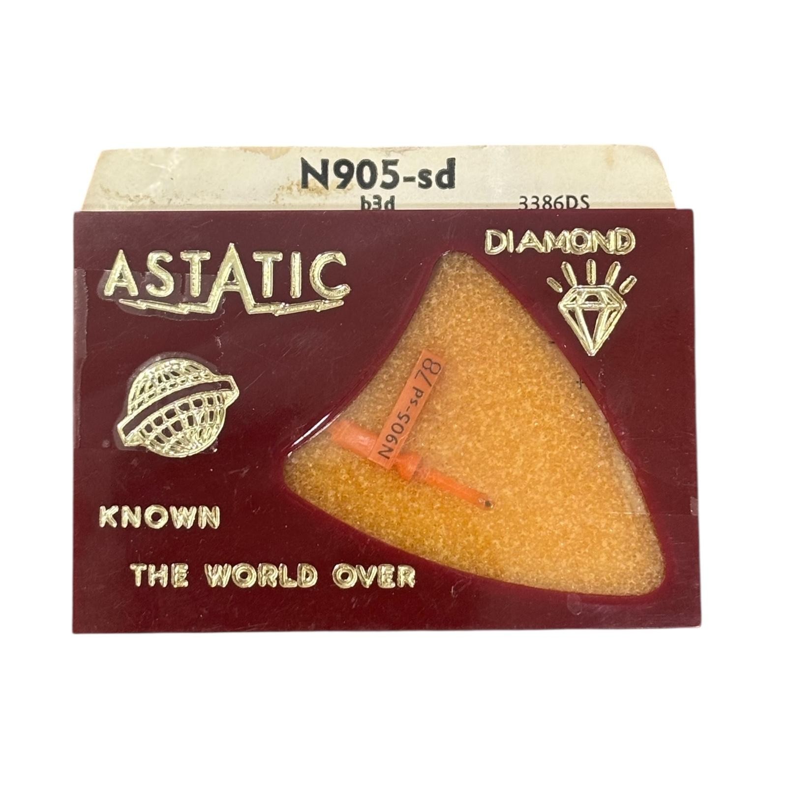 NOS Astatic N905-sd Diamond Needle Tetrad b3d