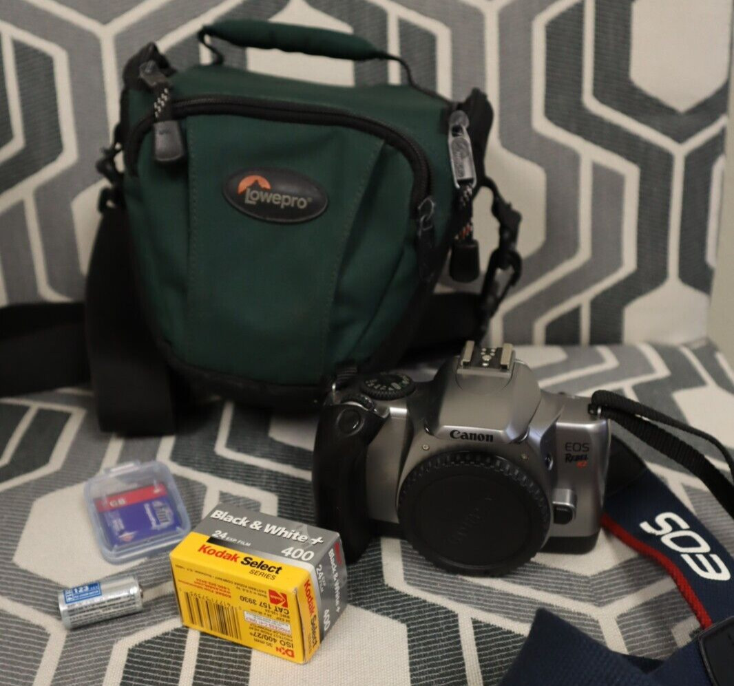 Canon EOS Rebel 35mm Camera with Extras