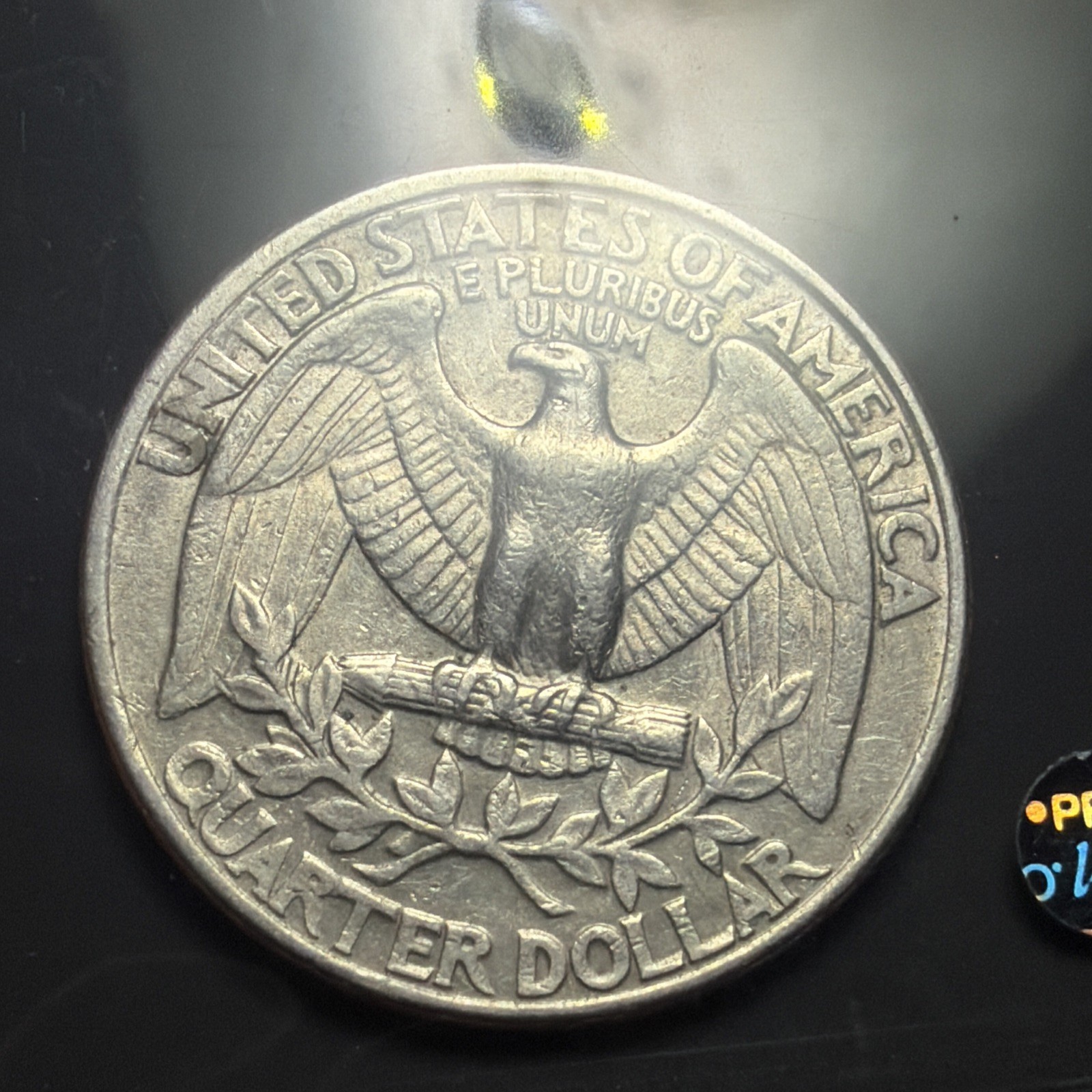1977-D Washington Quarter Filled D Mint Mark Error Coin Rare