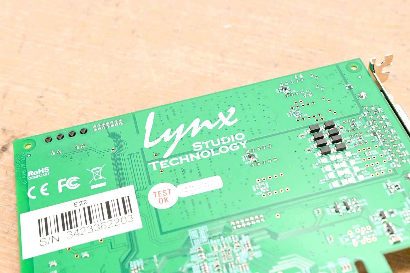 Lynx Studio Technology E22 PCIe Audio Interface Card CG013U3