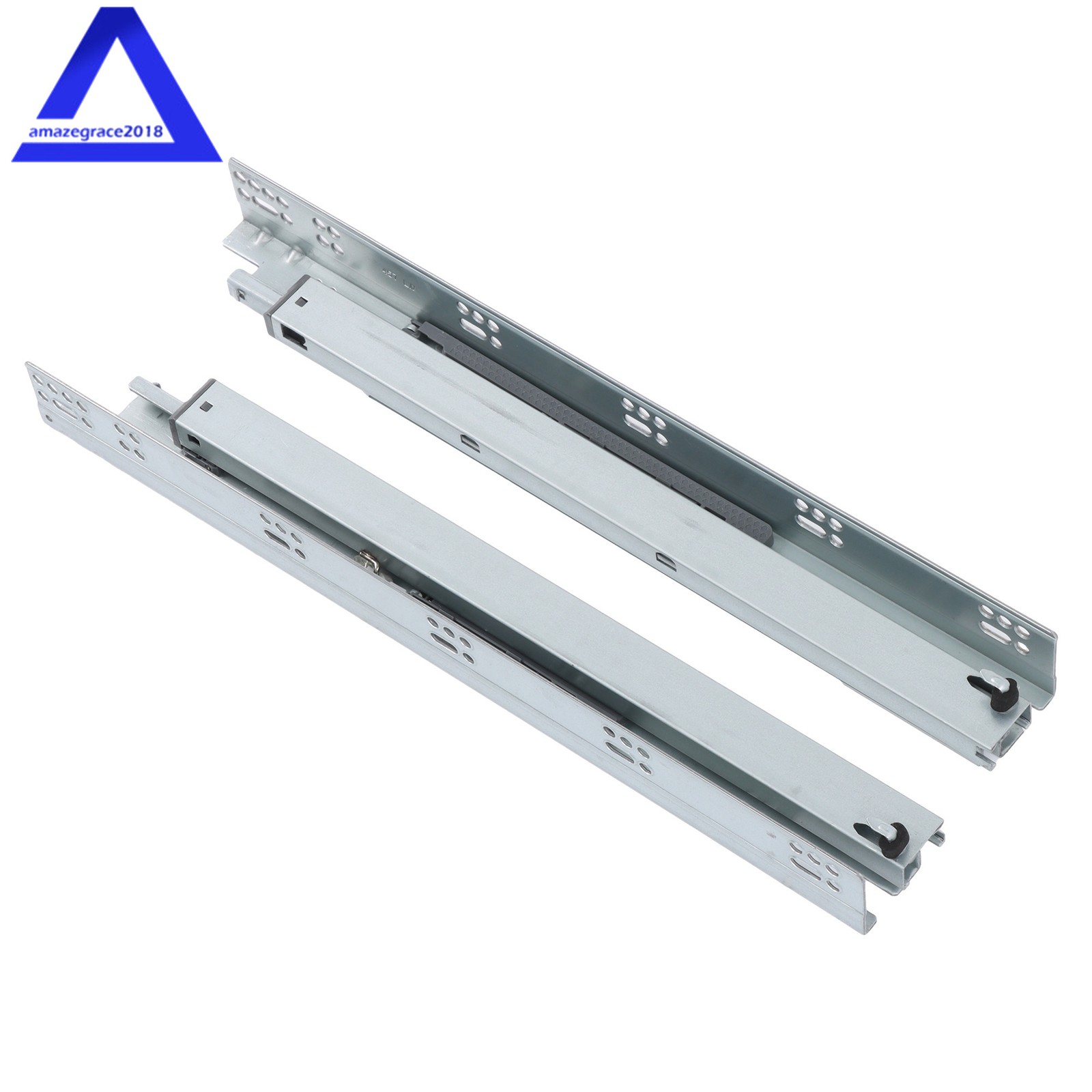 4 Pairs Undermount Drawer Slides 18 inch Undermount Soft Close Drawer Slides