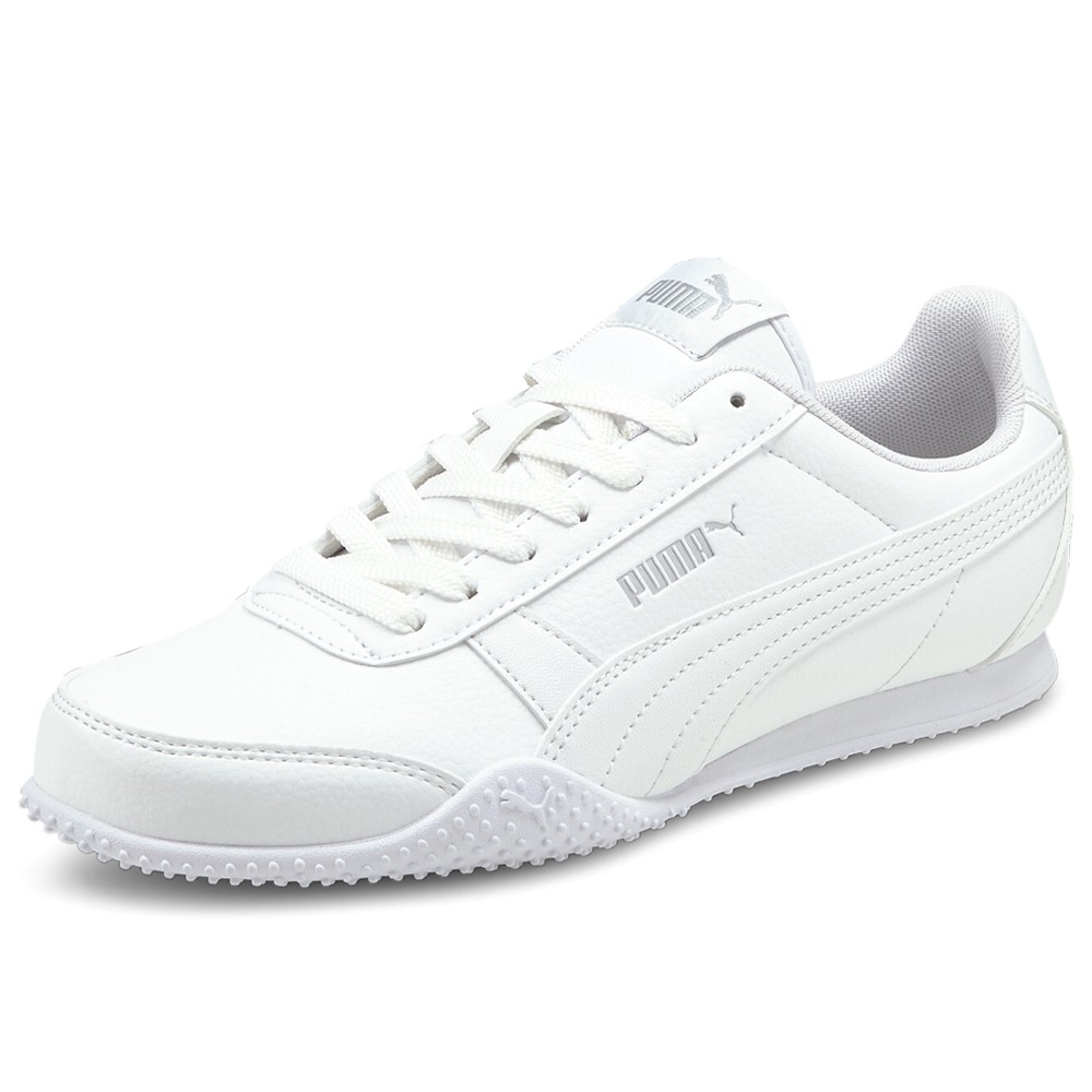 PUMA Bella Lace Up Womens White Sneakers Casual Shoes 38066302