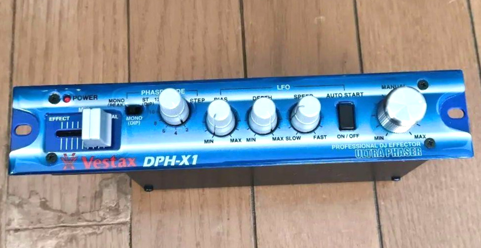 Vestax DPH-X1 Professional DJ Effector Ultra Phaser