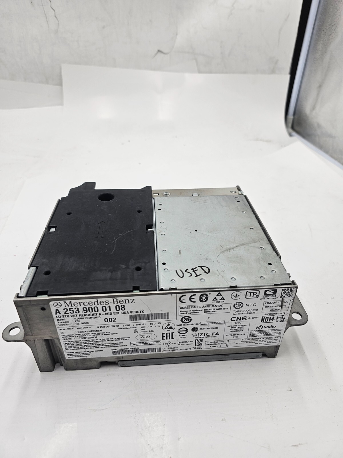 Mercedes-Benz Navi Audio Radio Receiver Head A2539000108 For 20-22 GLC W253 C253