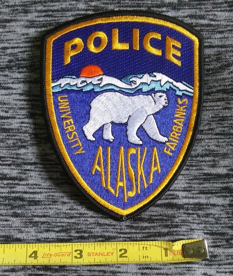 PATCH FAIRBANKS Alaska University UNIFORM Collectors Patch BEAR