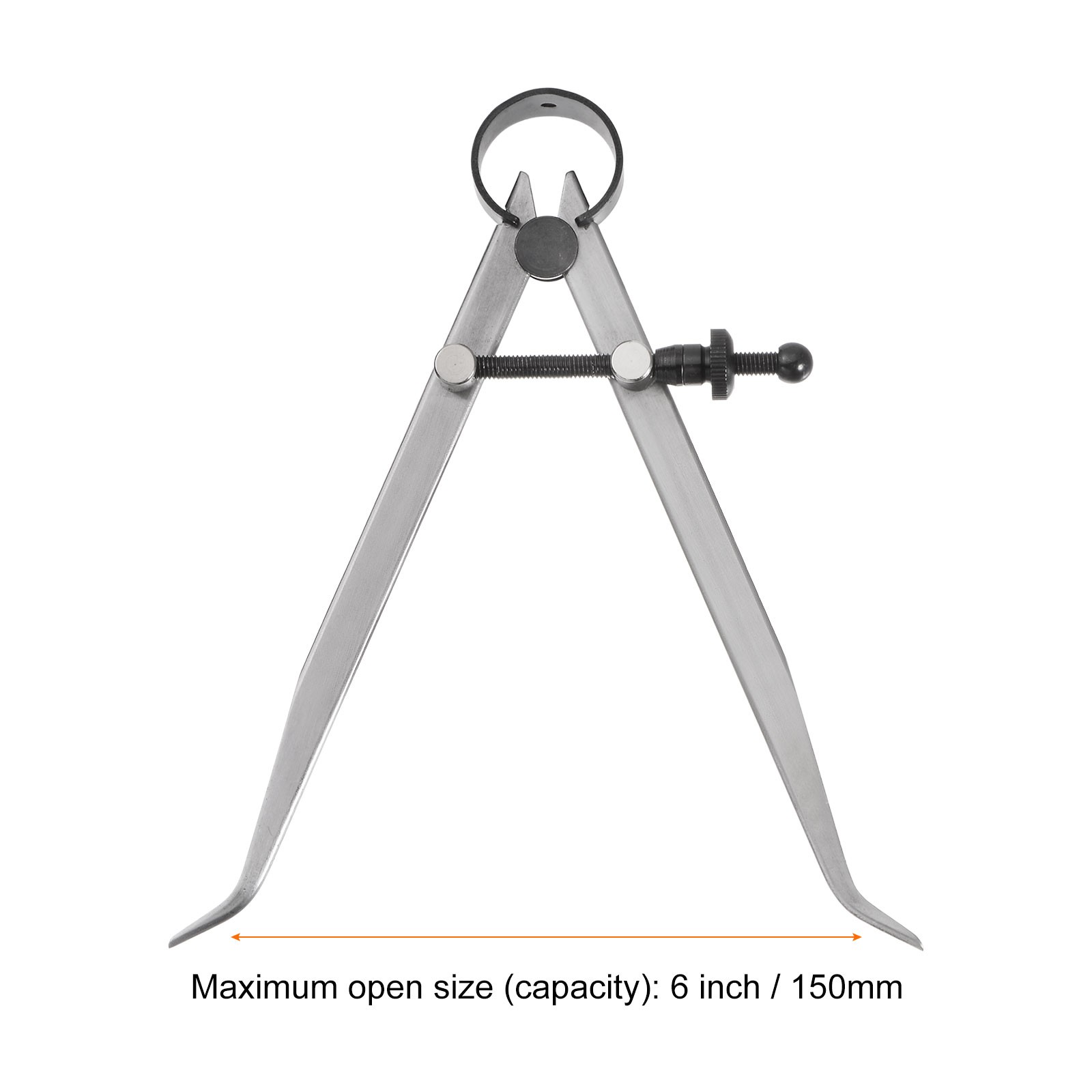 Spring Joint Caliper 6" 150mm Adjustable Spring Inside Caliper with Solid Nut