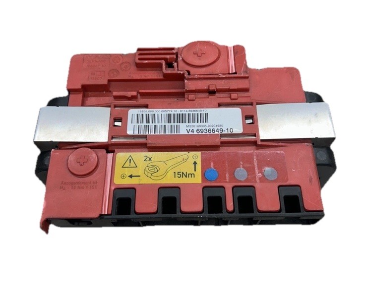 V4 6936649-10 BMW Red Battery Distribution Box E90 2011 328i 323i 335i E91 E93